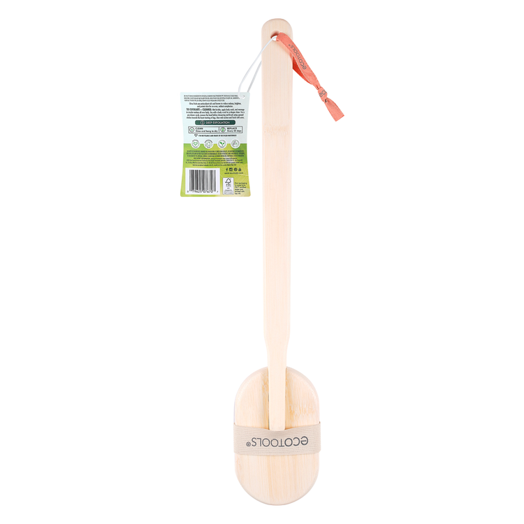 Eco Tools Multi Tasking Bristle Bath - Cepillo para ducha, exfoliante corporal