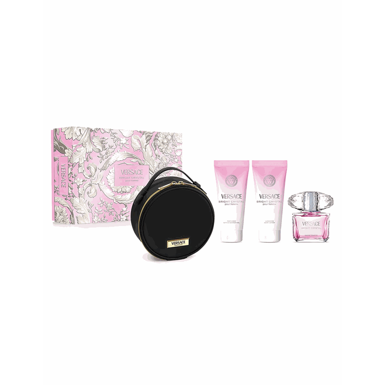 Bright Crystal - Set de regalo, eau de toilette 90 ml + 3 piezas