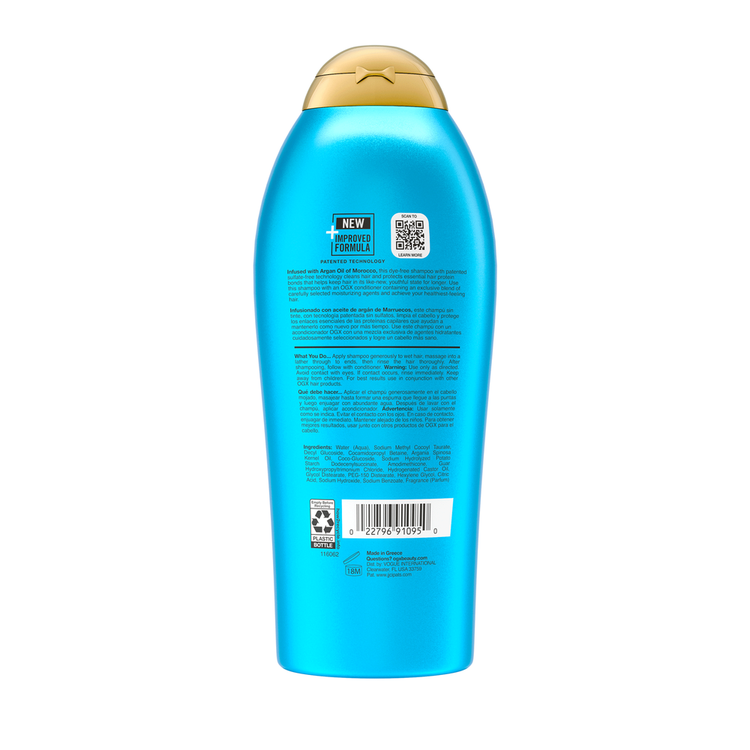 OGX Salon Size Argan Oil Of Morocco - Shampoo, con aceite de argán