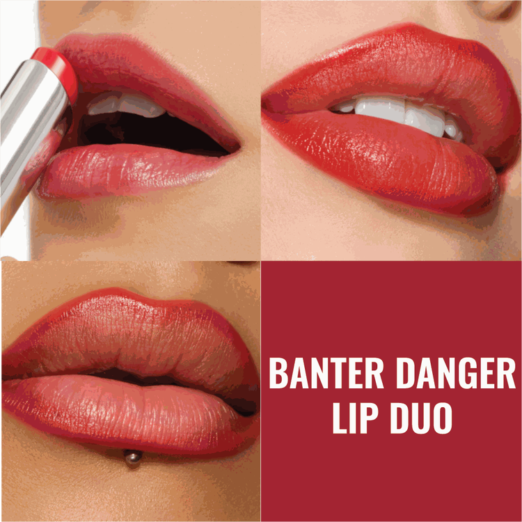 Set de labios - Banter Danger Lip Duo, edición limitada