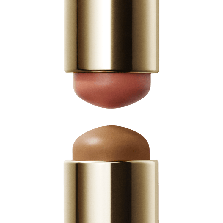 Blush & Bronze Hydro-Blur Cheek Dúo de rubor y bronceador acabado luminoso