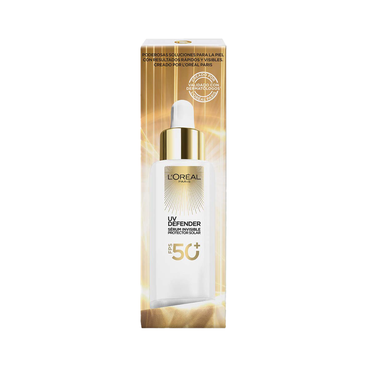 L'Oreal Paris Uv Defender Suero facial reduce arrugas y manchas solares