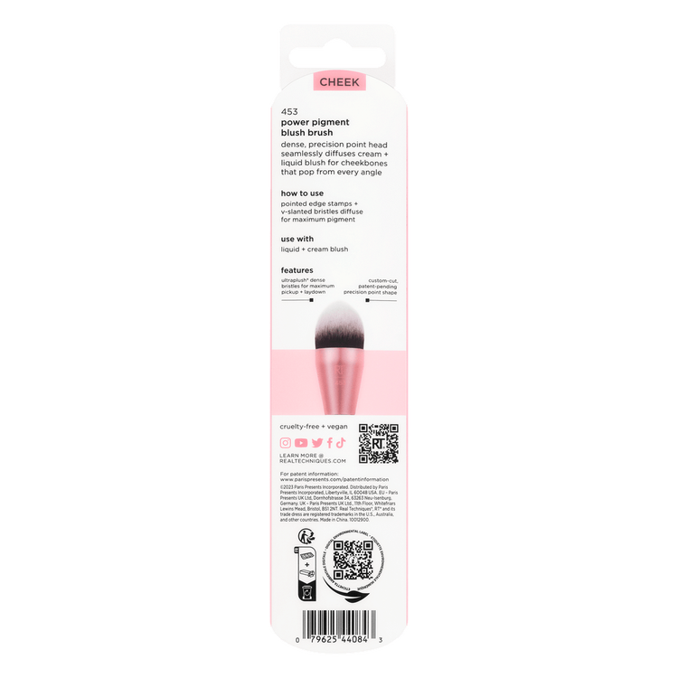 Power Pigment Blush Brush - Brocha de maquillaje, para aplicación de blush