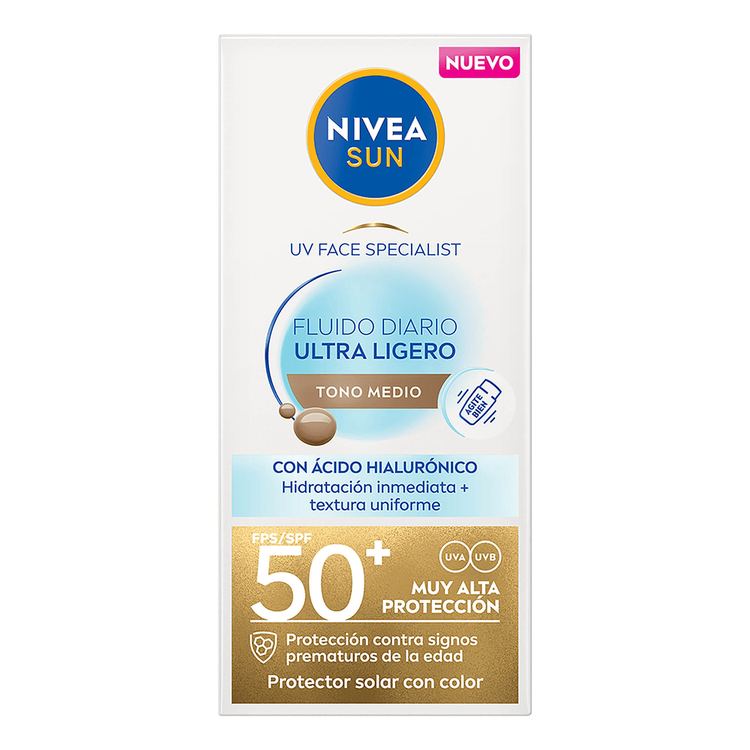 Invisible Protector Solar Facial textura ligera y confortable