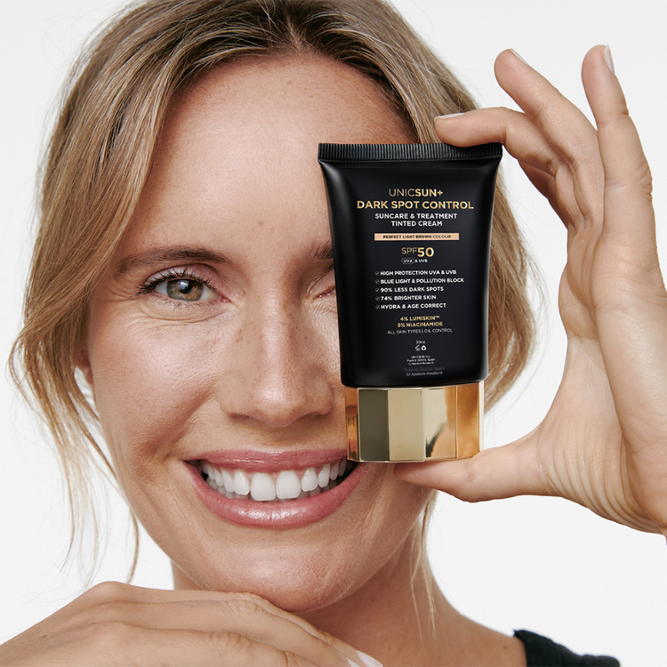 Unicsun+ Dark Spot Control Tinted Cream (Perfect Bronze) Protector solar SPF 50
