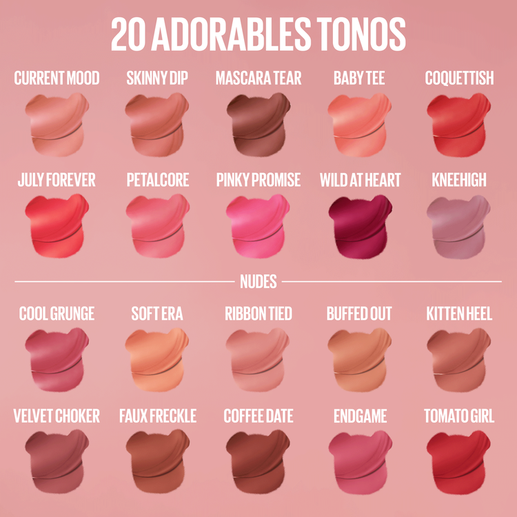 MAYBELLINE SUPERSTAY Teddy Tint Nudes - Tinta Multiusos, efecto mate difuminado, 5 ml
