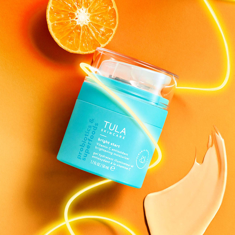 Bright Start Vitamin C Antioxidant Brightening Humectante mejora e ilumina el tono de la piel