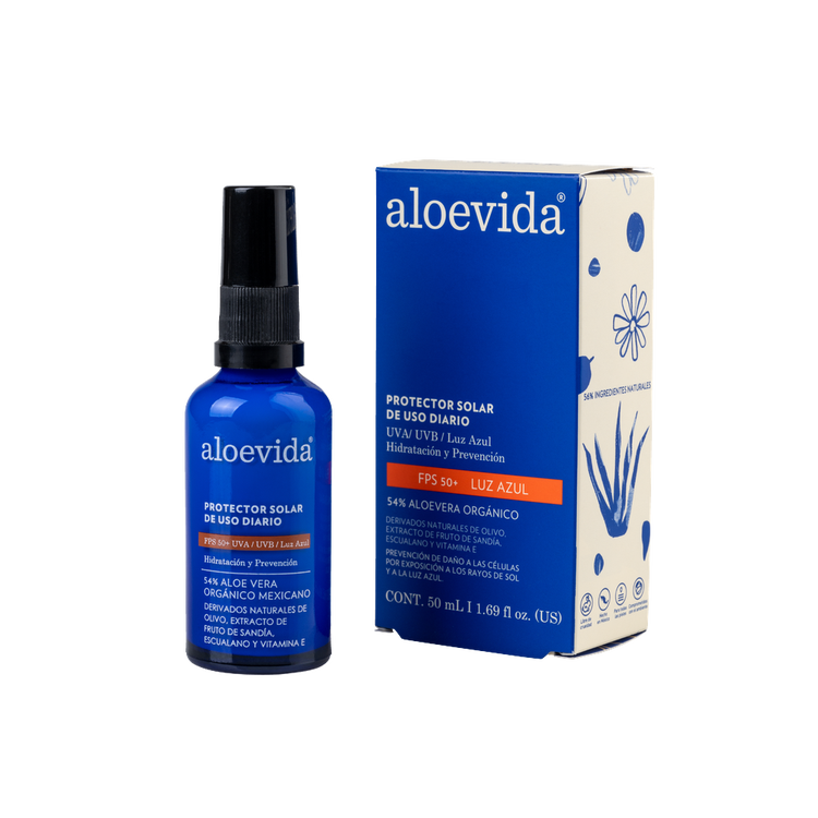 Aloevida Facial Protector solar hidratación, protección y prevención