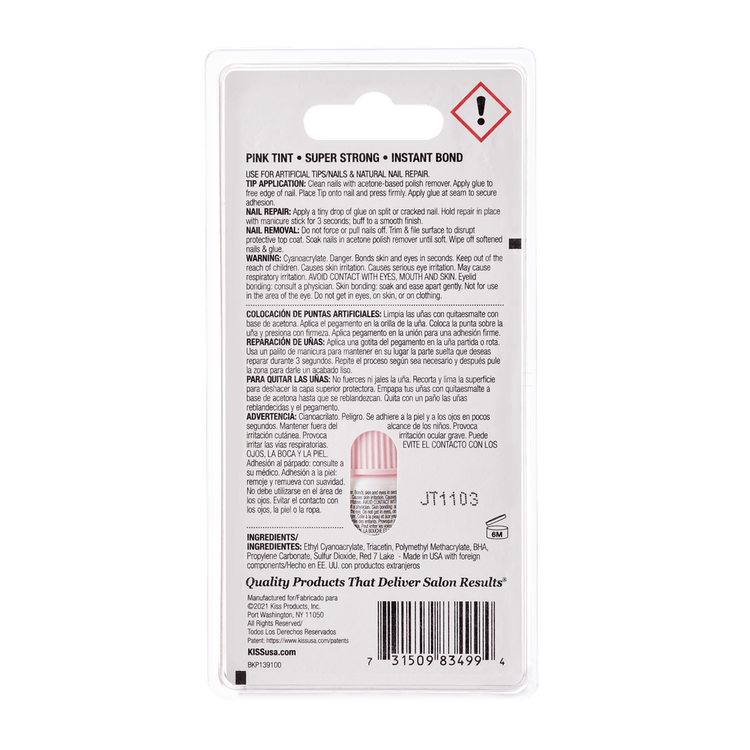 Powerflex Pegamento para uñas fórmula de secado rápido y larga duración