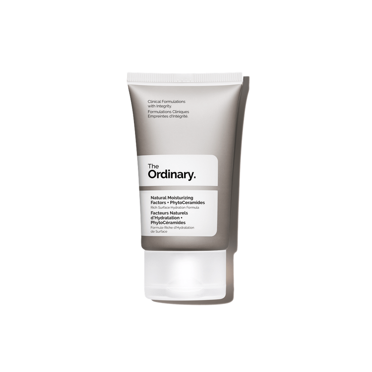 Natural Moisturizing Factors + Phytoceramides Crema facial crema hidratante triple acción, piel fresca y voluminosa