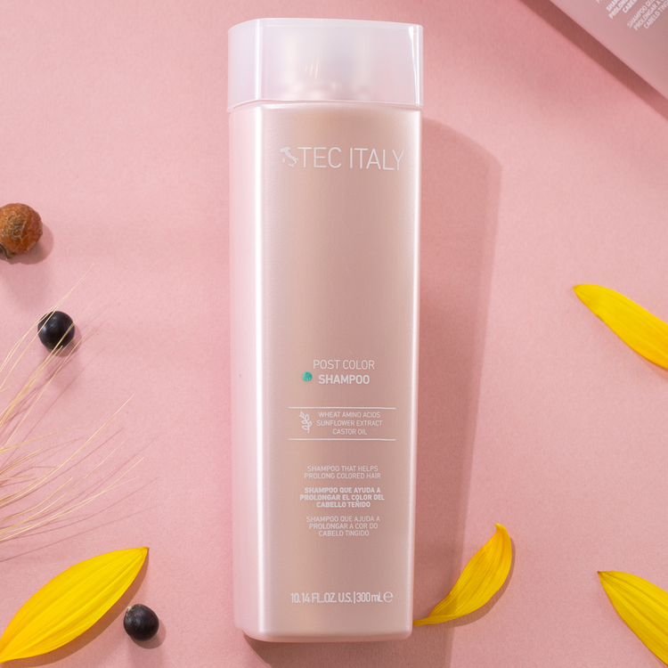 Post Color - Shampoo, para cabello teñido