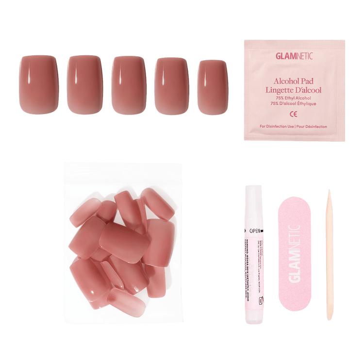 Press-On Uñas postizas acabado brillante