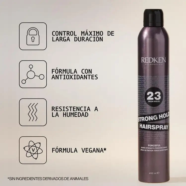 Styling - Spray de fijación, mantiene el peinado todo el día