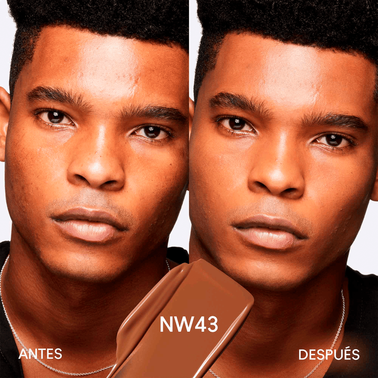 Studio Fix Fluid Spf 15 24Hr Matte Foundation + Oil Control Base de maquillaje mate natural, controla grasa e hidrata