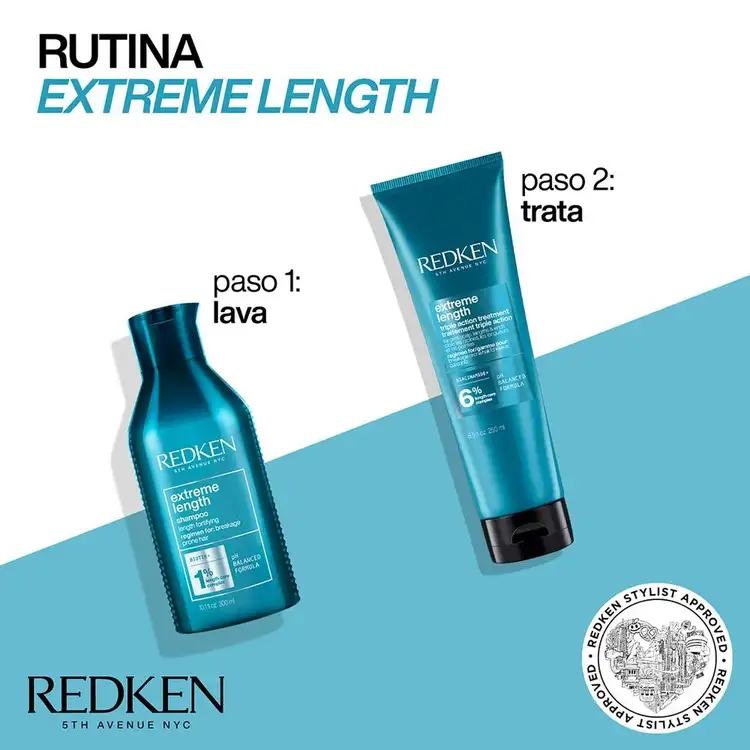 Extreme Length - Mascarilla, fortalecedora anti-quiebre