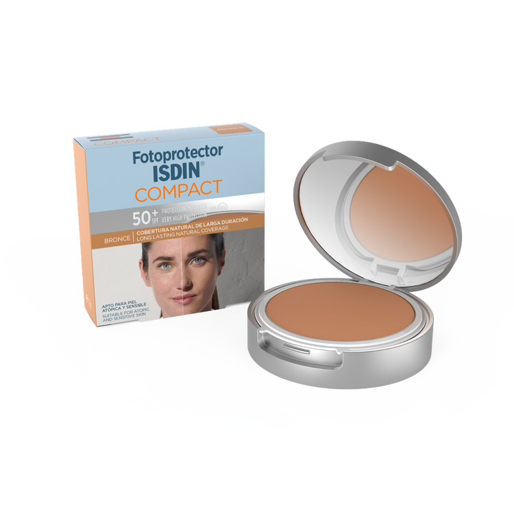 Isdin Compact Bronce Protector solar facial de uso diario