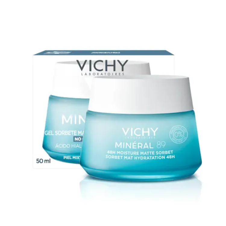 Mineral 89 Aqua - Gel matificante, para piel mixta a grasa