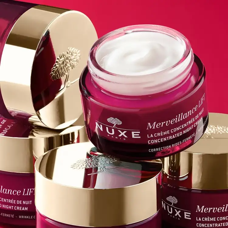 Merveillance Lift Crema de noche piel reparada y lisa