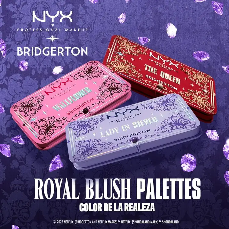 Bridgerton Paleta de Rubor Rubor en polvo