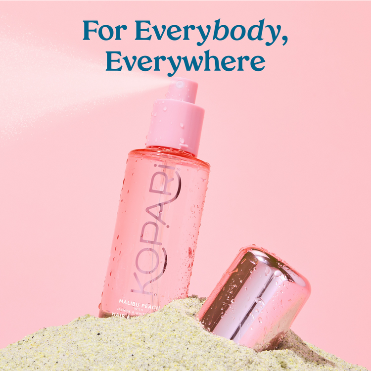 Malibu Peach Bruma para cabello y cuerpo fragancia floral