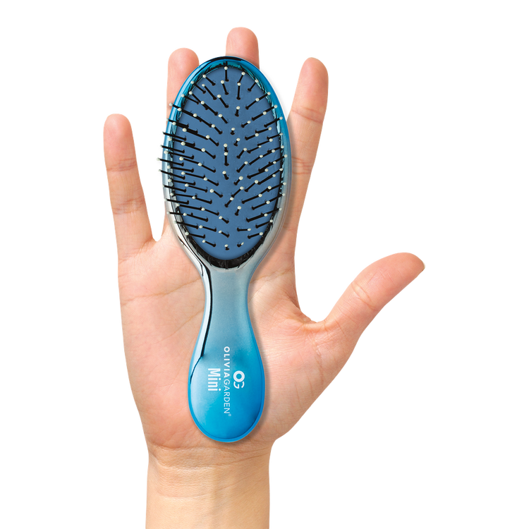 Aurora Mini Detangler - Cepillo para cabello, desenreda facilmente
