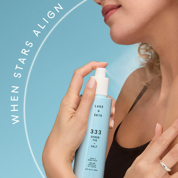 333 Sheer Fig + Salt Spray para cuerpo y cabello notas de toronja