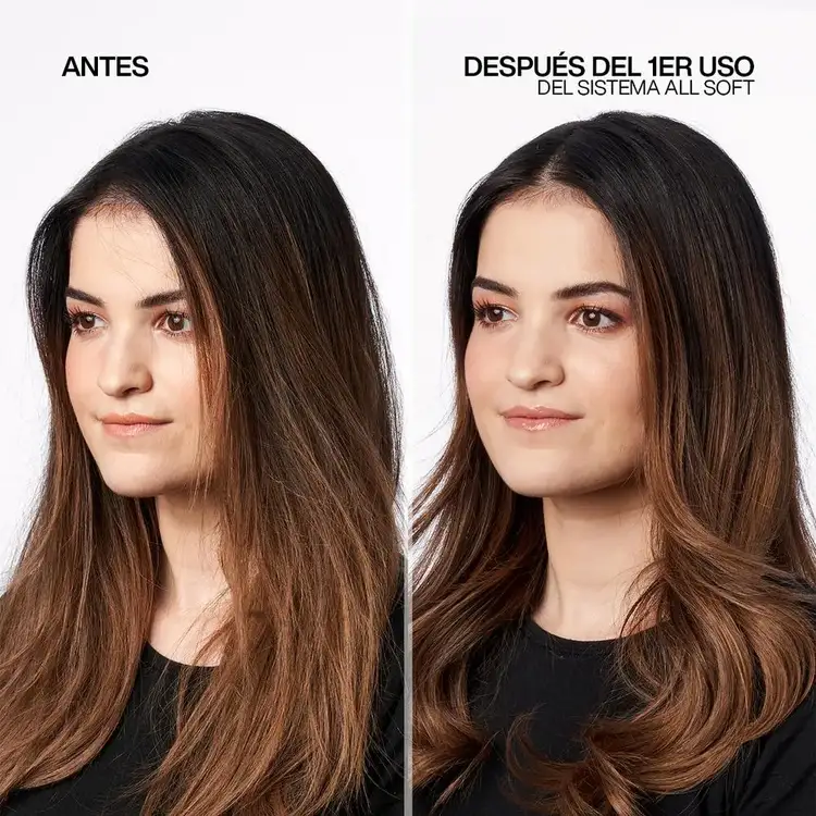 All Soft - Mascarilla, hidratación intensa, suavidad y brilllo