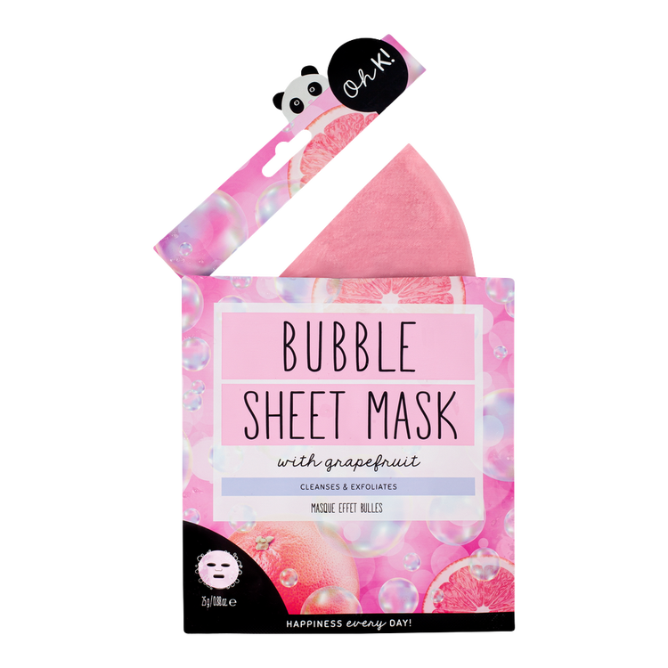 Pink Bubble - Mascarilla facial, exfolia y deja la piel suave