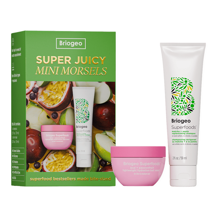 Super Juicy - Kit de rutina nutritiva para el cabello, edición limitada