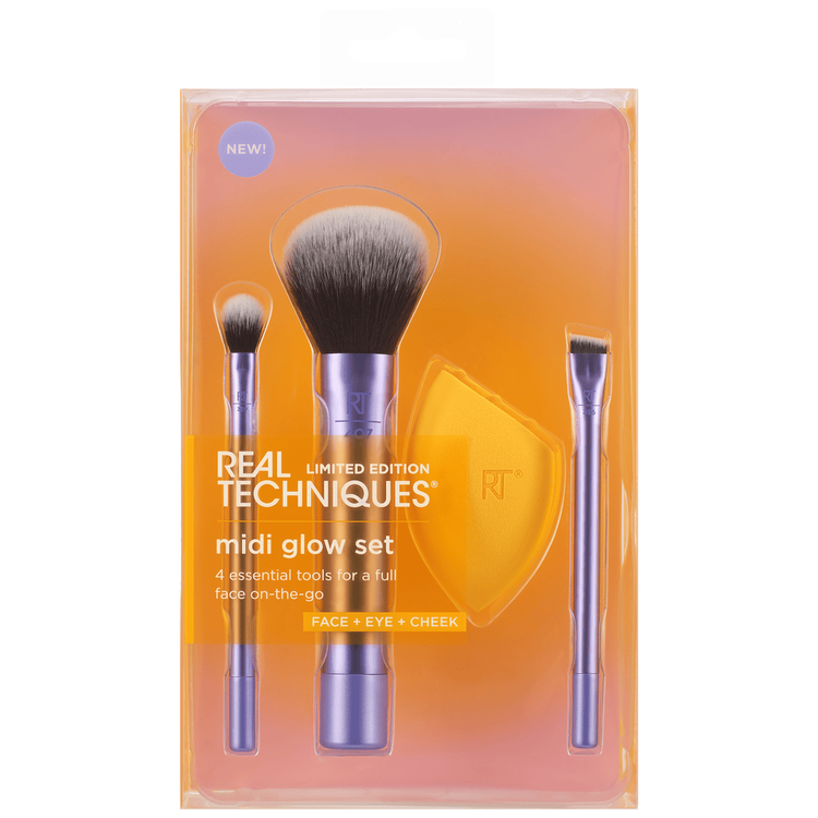 Midi Glow Set - Night Brights Set de brochas