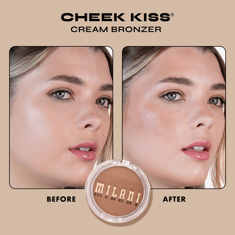 Cheek Kiss - Bronceador en crema, textura ultra mezclable