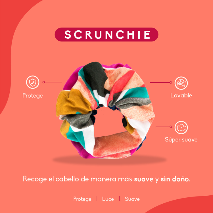 Scrunchie, accesorio antifrizz