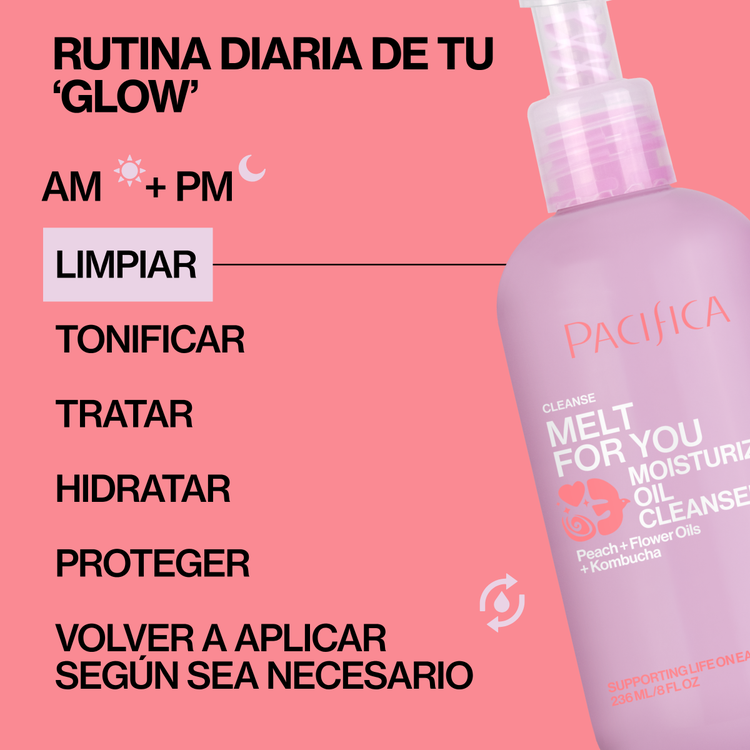 Melt For You Moisturizing Limpiador facial cremoso limpieza profunda