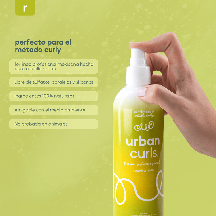 Reaviva Rizos - Tratamiento capilar, para definir rizos