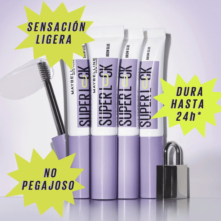 Super Lock - Gel de cejas, efecto de larga duración