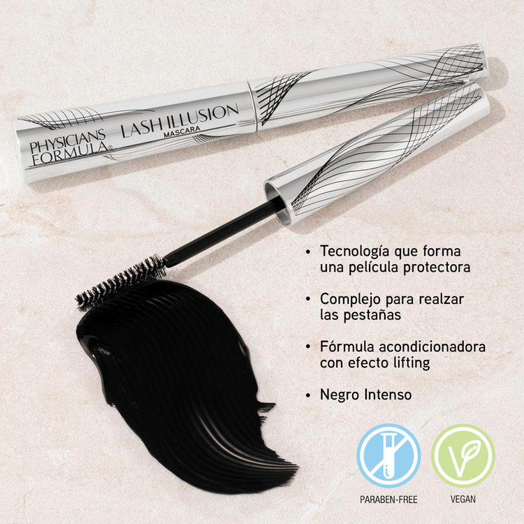 Eye Booster Eye Lash Illusion Mascara Mascara de pestañas fortalece y acondiciona las pestañas