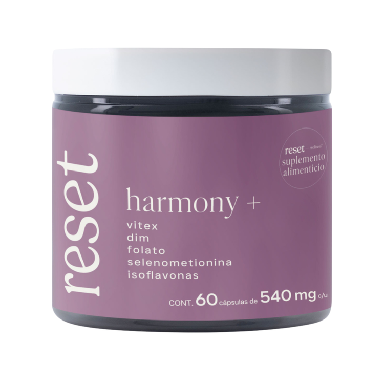 Harmony + Suplemento alimenticio favorece la salud hormonal, fertilidad y ciclo menstrual