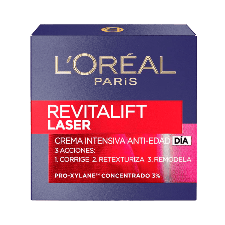 L'Oreal Paris Revitalift Laser Crema Dia Suero facial rellena arrugas, reafirma la piel y refina su textura
