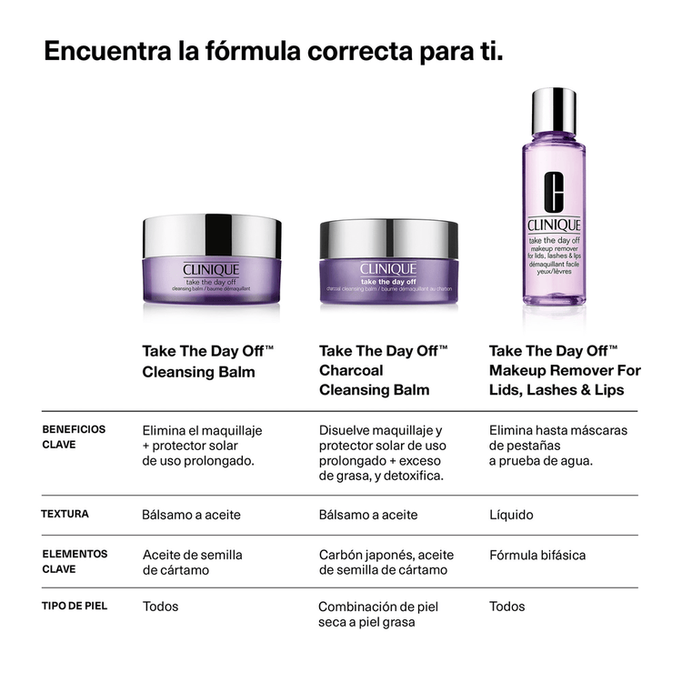 Take The Day Off Charcoal Balm Bálsamo desmaquillante derrite el maquillaje de rostro y ojos