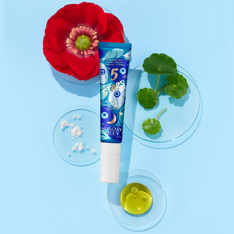 5 Stars Retinoid & Niacinamide Suero para ojos reduce las arrugas y las ojeras