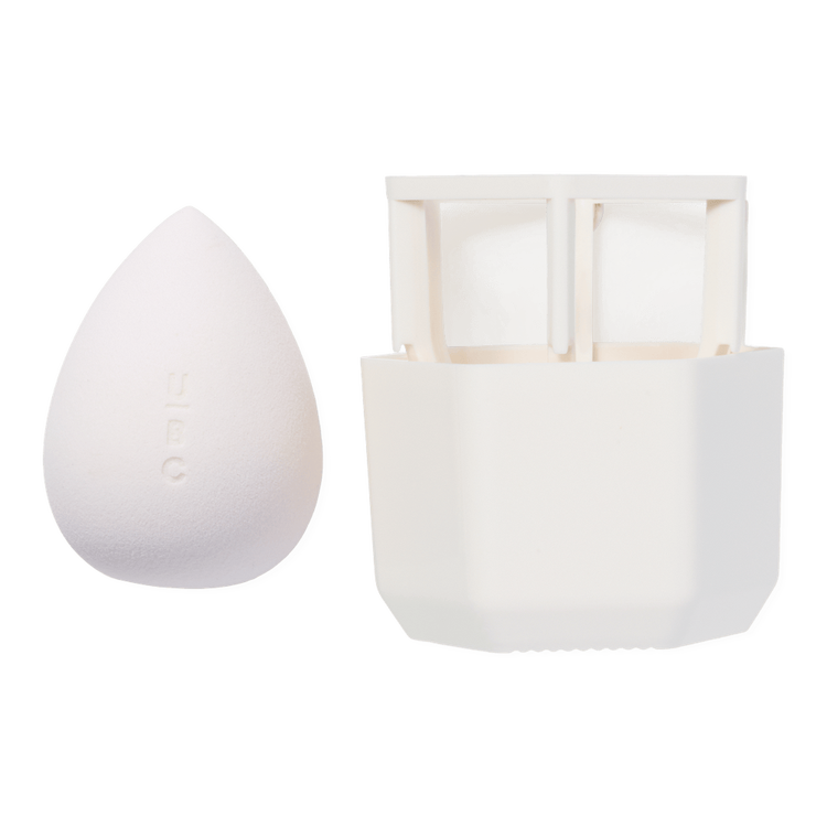 Blender Sponge & Stand Esponja mezcladora y soporte ideal para almacenar