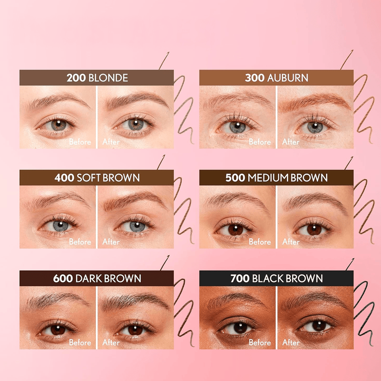 Clean - Delineador de cejas, de larga duración