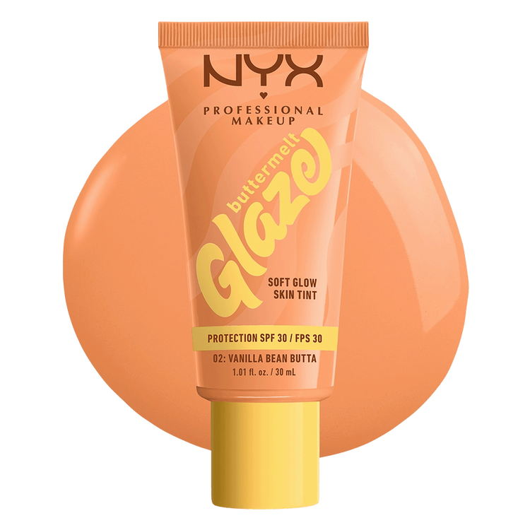 Glaze Tint - Base de maquillaje, protección con SPF 30 y acabado ligero