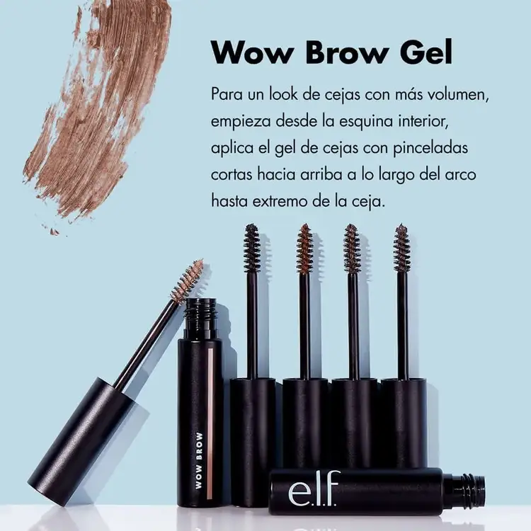 e.l.f. Wow Brow Gel Gel para cejas con color