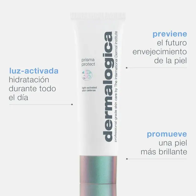 Prisma Protect SPF 30 Moisturizer Protector solar facial previene el daño en la piel