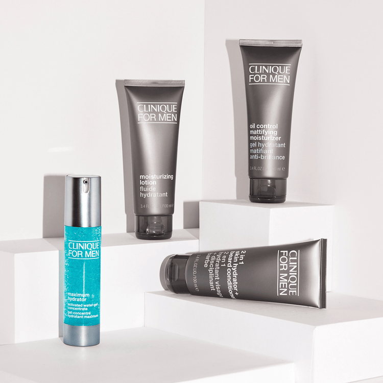 Clinique For Men™ Oil-Free - Crema hidratante, mejora la barrera de humectación