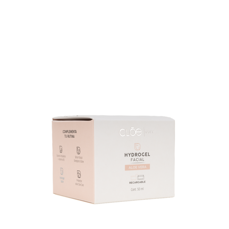 Hydrogel - Gel hidratante facial, para todo tipo de piel