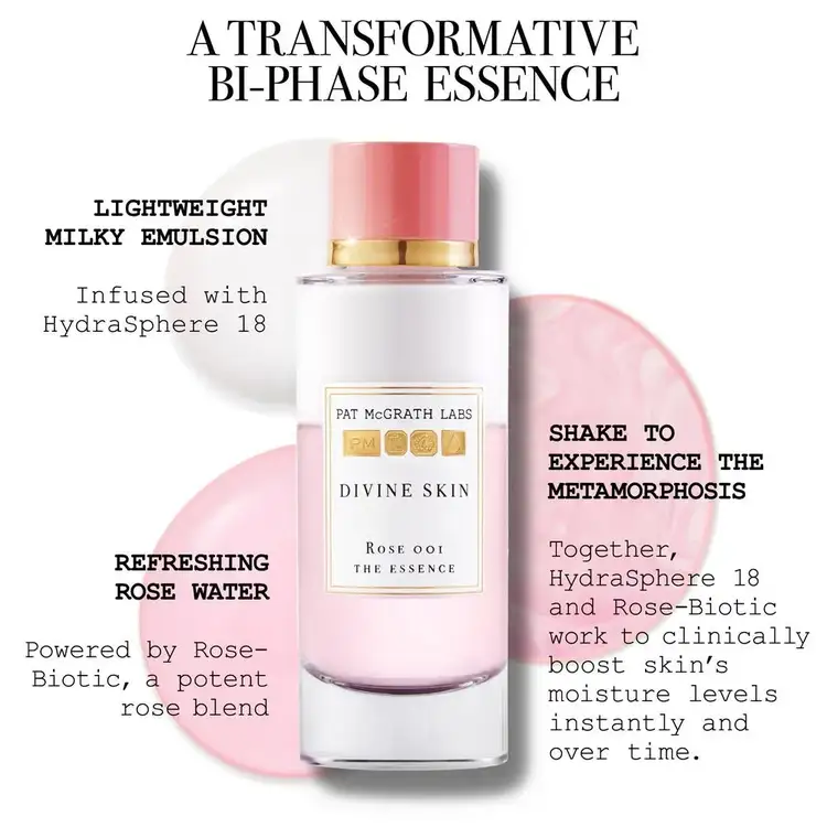 Divine Skin Rose 001™ The Essence Tónico hidratante