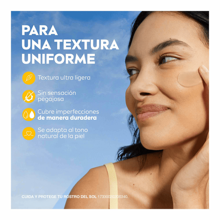Invisible Protector Solar Facial textura ligera y confortable