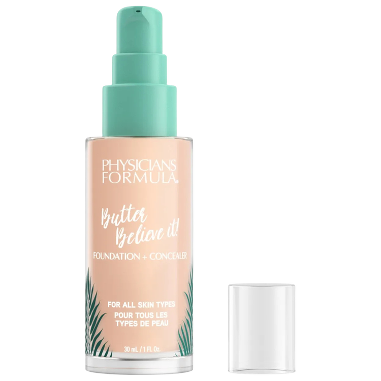 Murumuru Butter Foundation + Concealer Base de maquillaje líquida base y corrector en uno solo